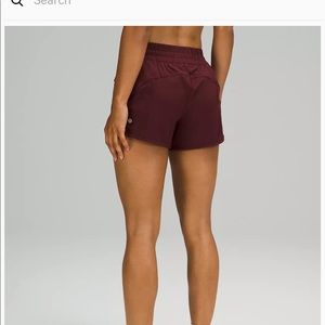 Lululemon track that shorts